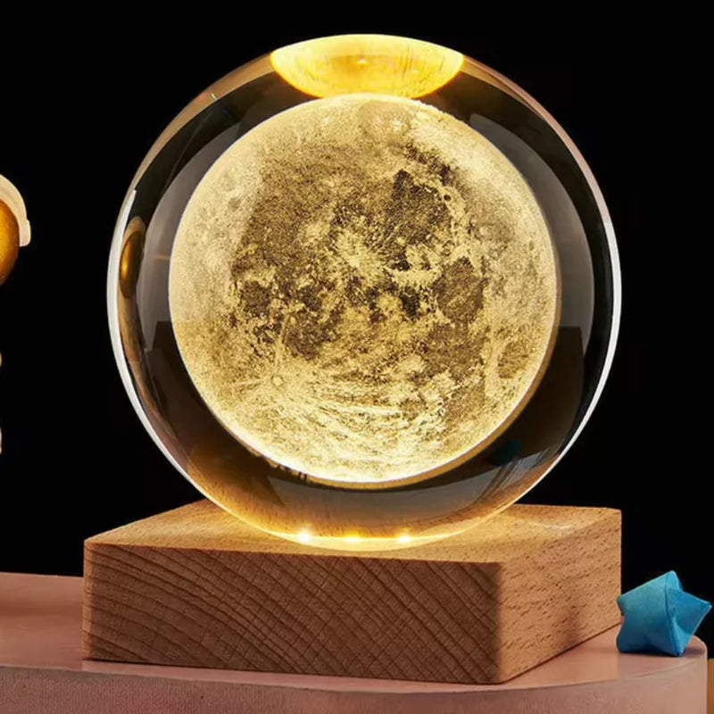 bola de cristal Luz noturna