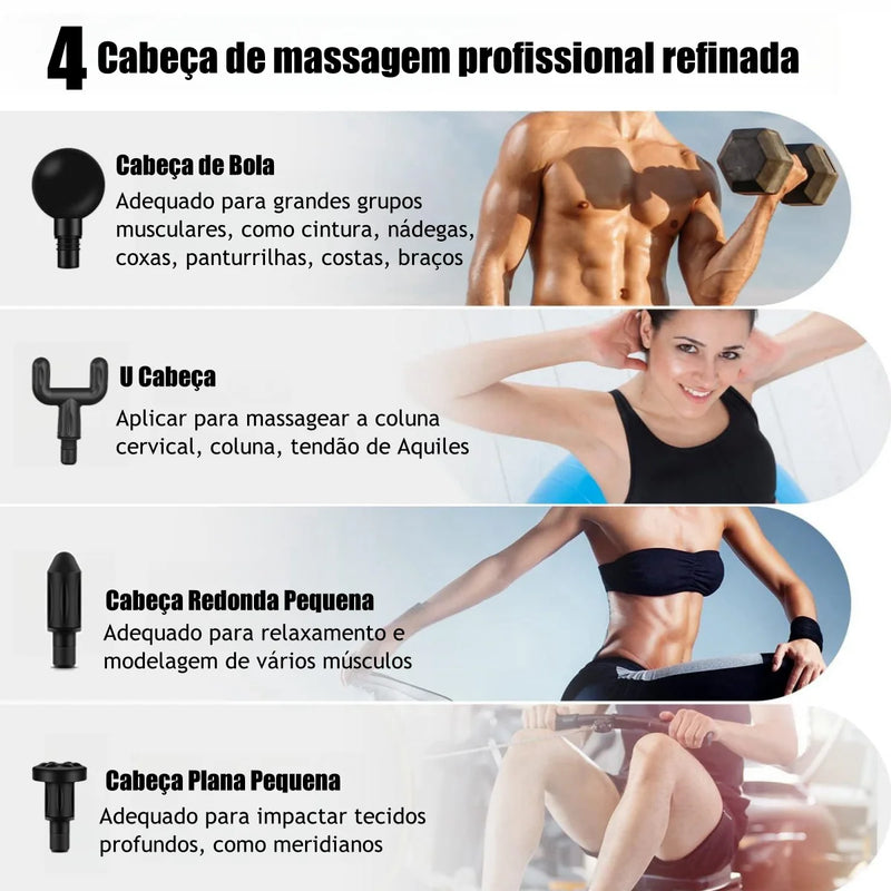 Pistola Massageadora
