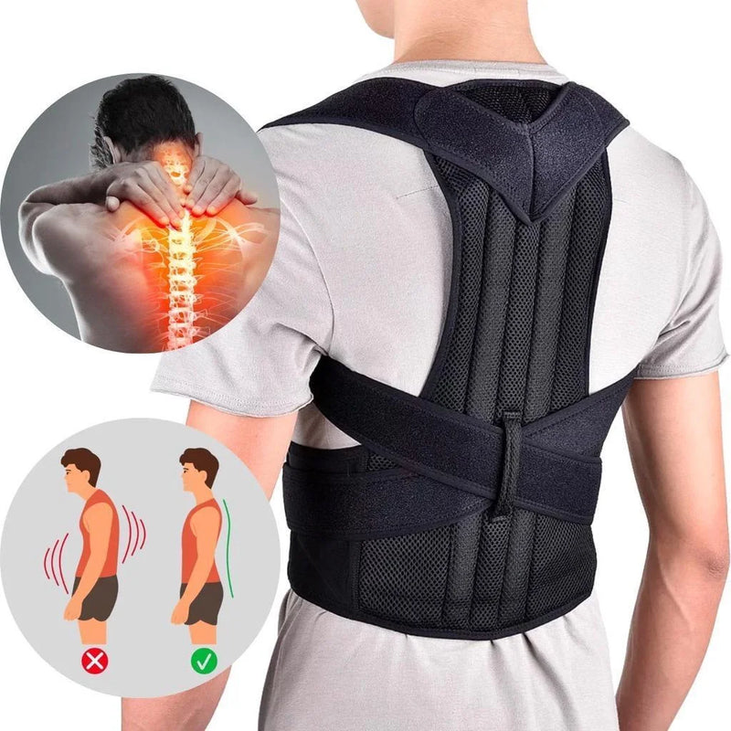 corretor postural para dor nas costas