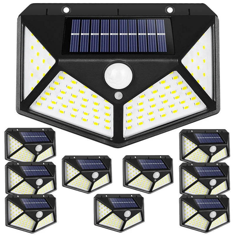luminária LED com sensor