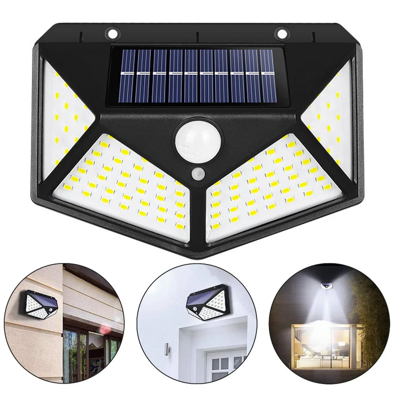 luminária LED com sensor