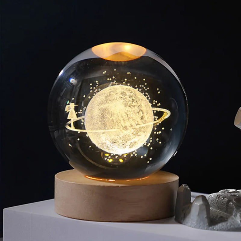 bola de cristal Luz noturna