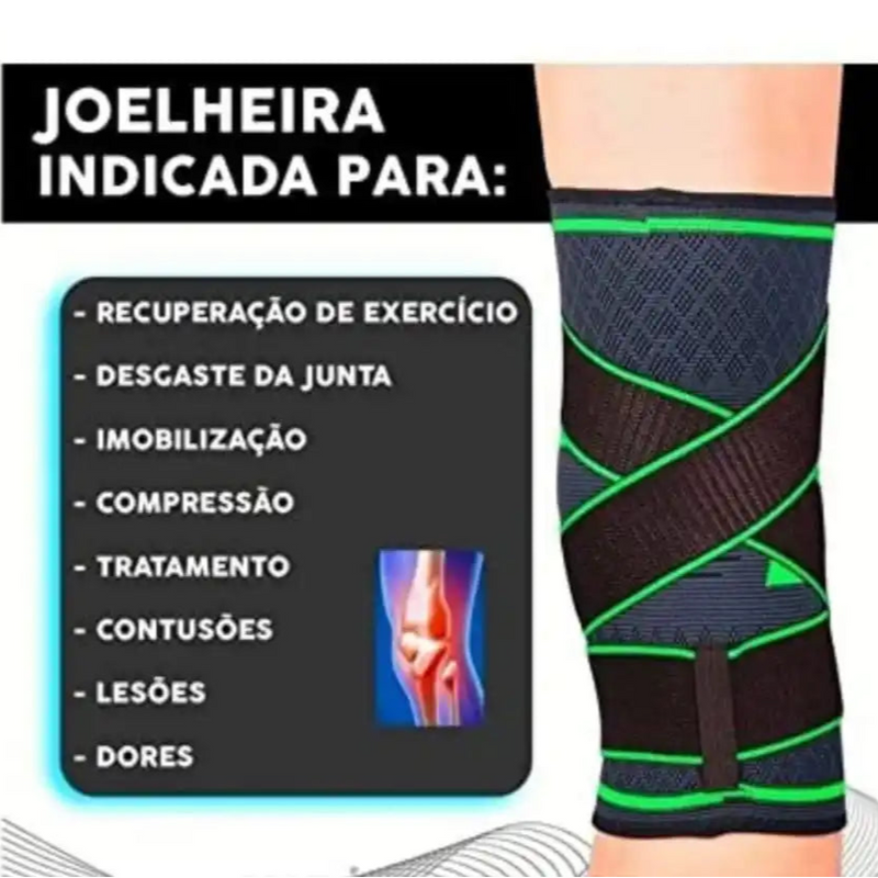 Joelheira Compressão Tensor De Joelho Reforço Patelar