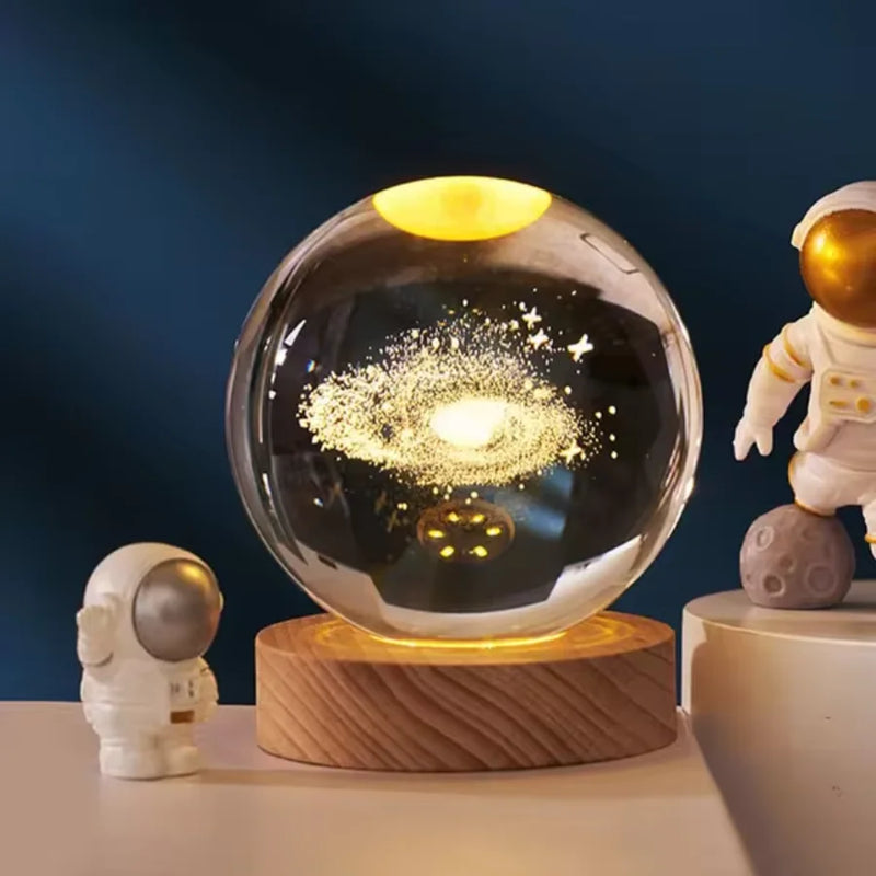 bola de cristal Luz noturna