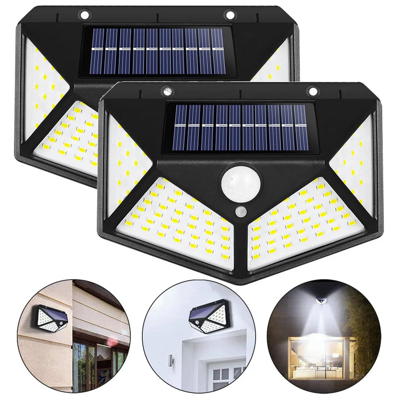 luminária LED com sensor