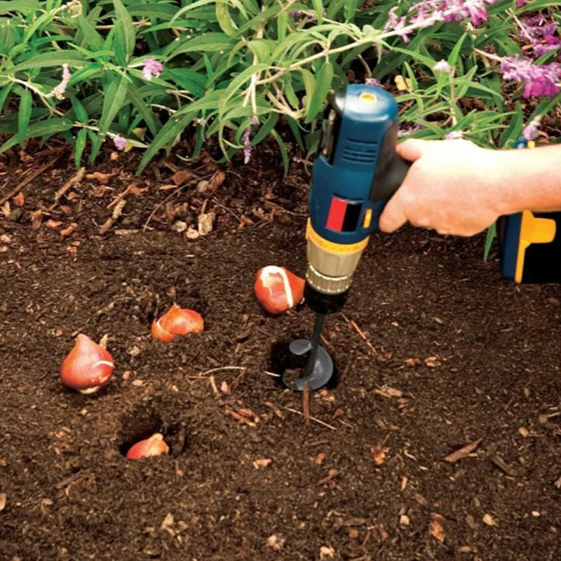 Broca espiral para jardim