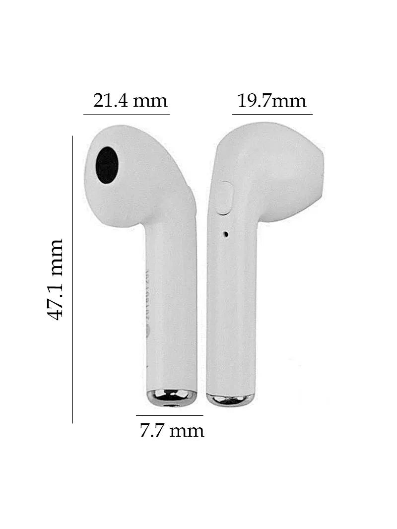 Fone de ouvido Bluetooth sem fio I7S Tws