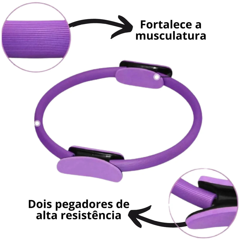 Arco Anel Pilates Yoga Flexível