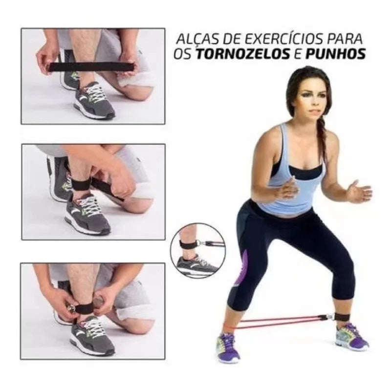 Kit Completo de Extensores Elásticos