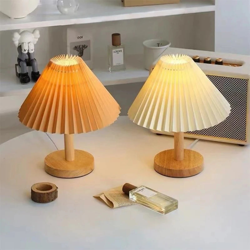Luminária de mesa luz noturna de cabeceira para quarto decoração